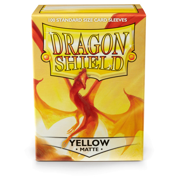 Dragon Shield: Matte Yellow (100)