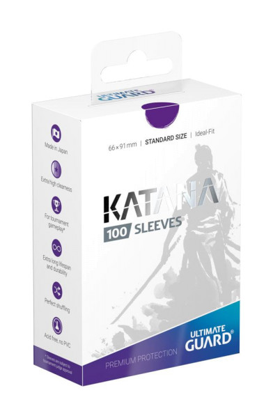 Ultimate Guard - KATANA Sleeves Standard - Purple - Violett(100)