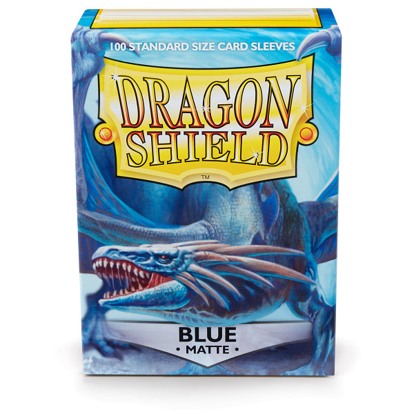 Dragon Shield Matte: Blau (100 Stück)