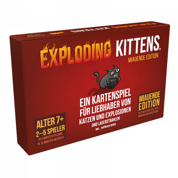 Exploding Kittens (Miauende Edition) • DE