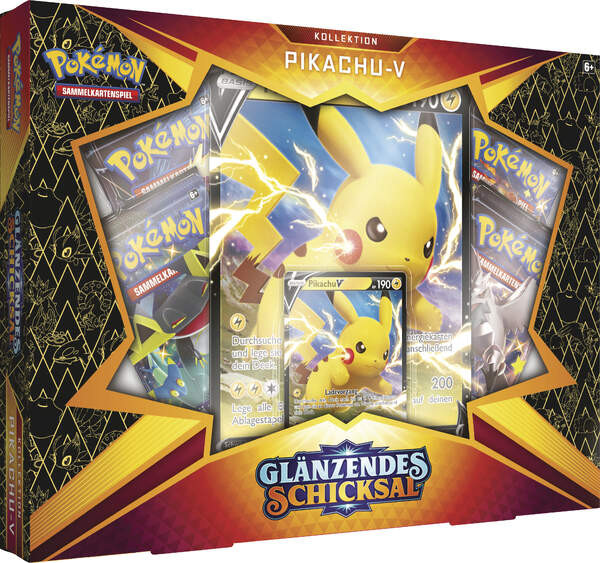 Pokemon Glänzendes Schicksal Pikachu-V SWSH04.5 V Box