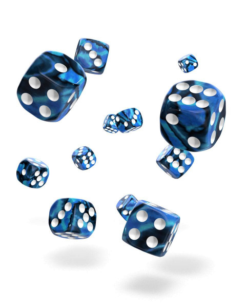 oakie doakie DICE D6 Dice 12 mm Gemidice - Twilight Stone (36)