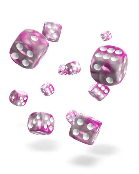 oakie doakie DICE D6 Dice 12 mm Gemidice - Magnolia (36)