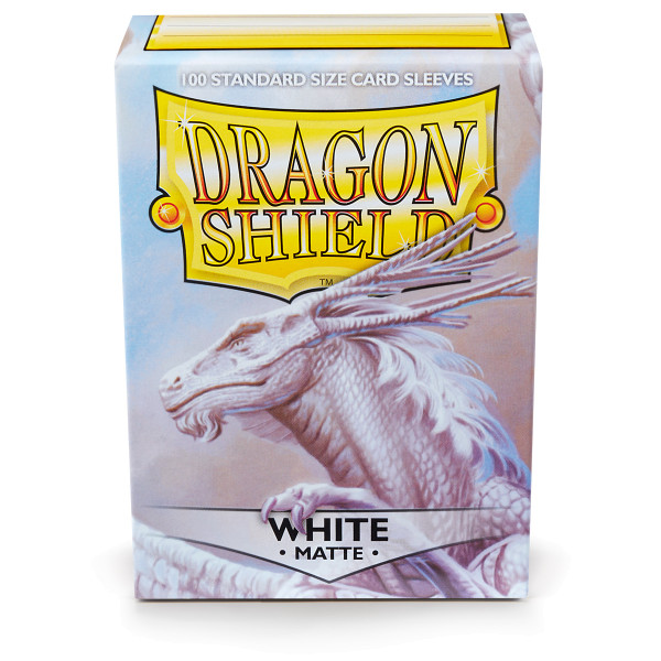 Dragon Shield Matte: Weiß (100 Stück)