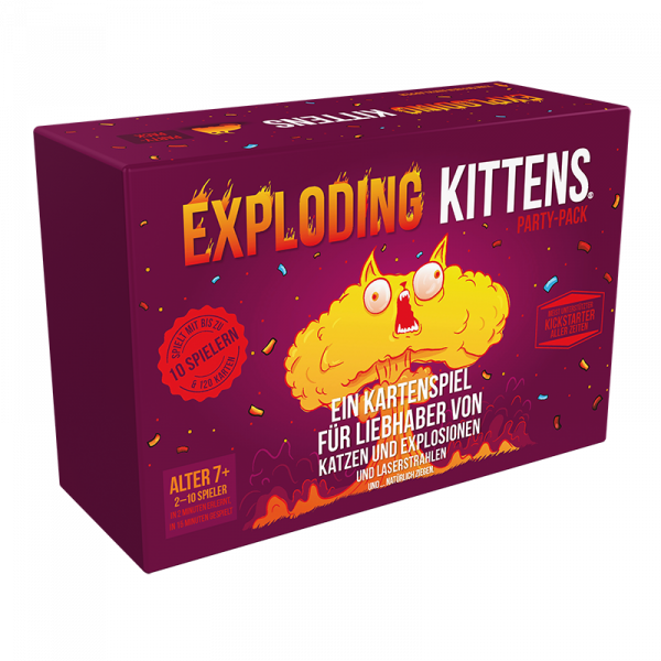 Exploding Kittens Party-Pack