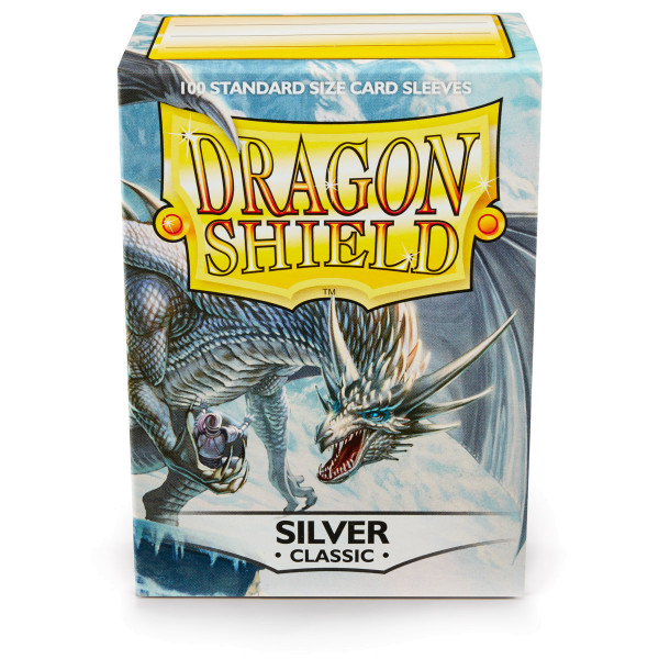 Dragon Shield: Silber (100 Stück)