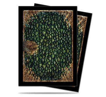 Mage Wars - Dragon Scales Standard Deck Protectors 50ct