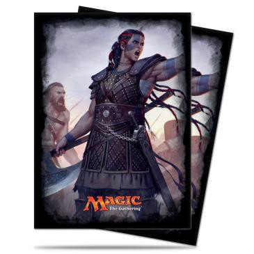 Commander 2016 Standard Deck Protector, Saskia the Unyielding, for Magic 120ct