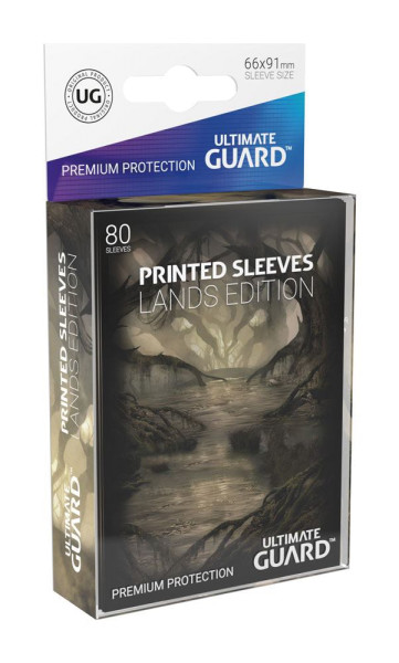 Ultimate Guard Printed Sleeves Standardgröße Lands Edition Sumpf I (80)