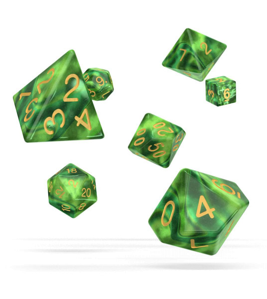 oakie doakie DICE RPG Set Gemidice - Jungle (7)