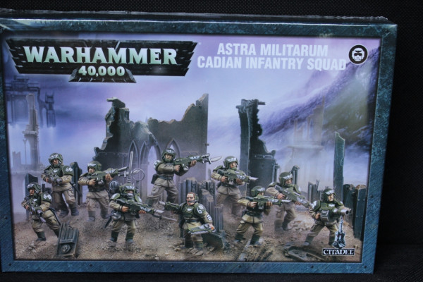 ASTRA MILITARUM CADIAN INFANTRY SQUAD