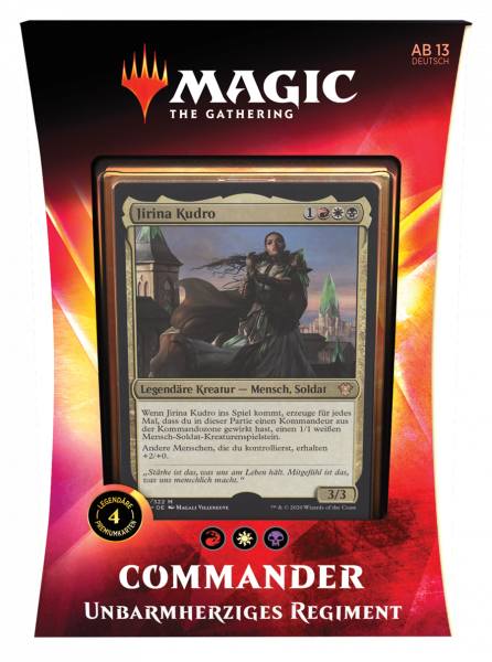 Ikoria: Reich der Behemoths Commander 2020 Deck Unbarmherziges Regiment (deutsch)