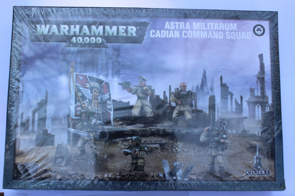 ASTRA MILITARUM CADIAN COMMAND SQUAD