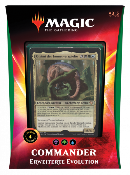 Ikoria: Reich der Behemoths Commander 2020 Deck Erweiterte Evolution (deutsch)