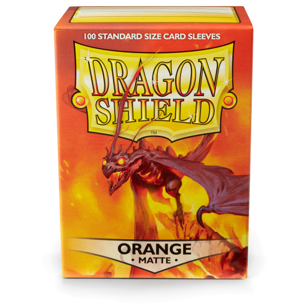 Dragon Shield: Matte Orange (100)