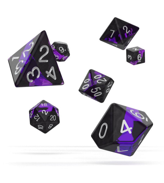 oakie doakie DICE RPG Set Enclave - Amethyst (7)