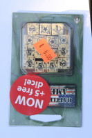 Axis & Allis Battle Dice Set American - Beige Schwarz Axis & Allis Battle Dice Set American - Beige Schwarz